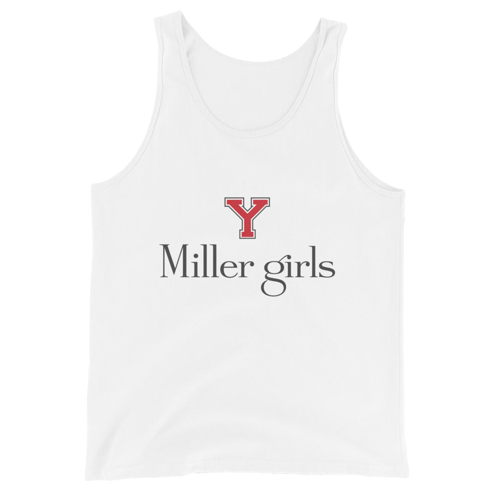 Performance | Tank Top | Yukon Student Council | Miller Girls Logo
