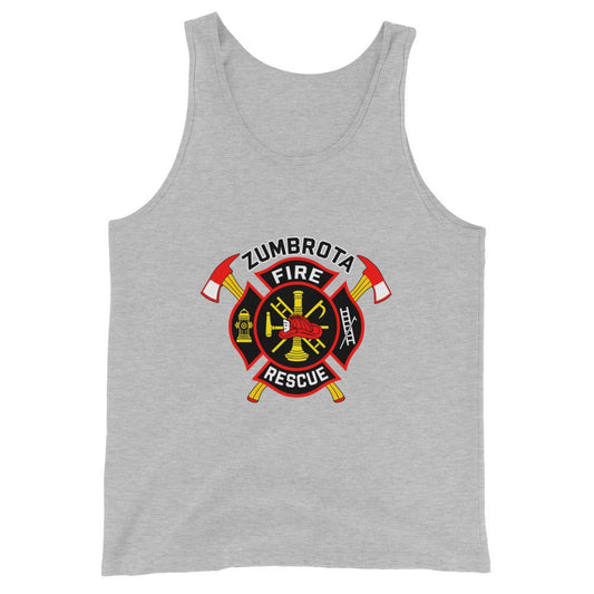 Performance | Tank Top | Zumbrota Fire Department | Vanguard Logo