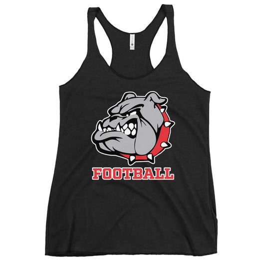 Performance | Thin Racerback Tank Top | 6th Grade Bulldogs Team | Football Logo