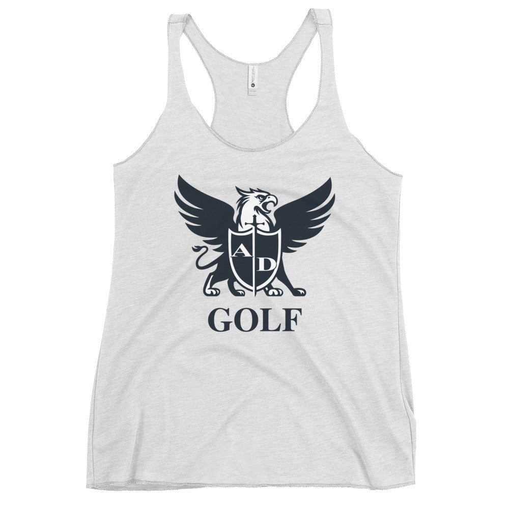Performance | Thin Racerback Tank Top | Arma Dei Academy Golf | Griffin Logo