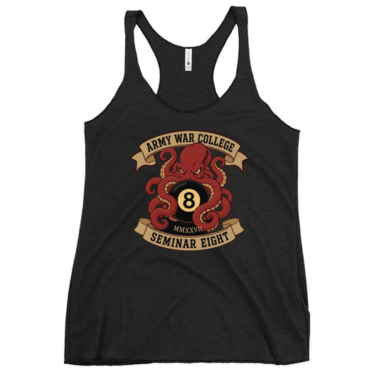 Performance | Thin Racerback Tank Top | Army War College (Seminar 8) | Crest Logo