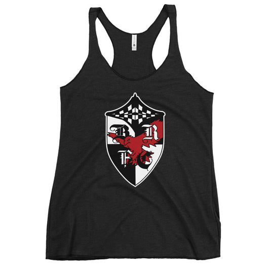 Performance | Thin Racerback Tank Top | Bard College Rugby Football Club | Raptor Logo
