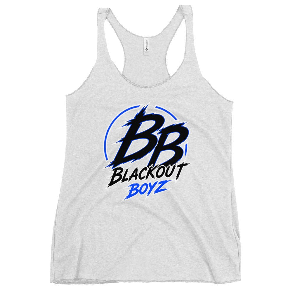 Performance | Thin Racerback Tank Top | Blackout Boyz | Vanguard Logo