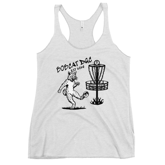 Performance | Thin Racerback Tank Top | Bobcat DGC | Predator Disc Golf Logo