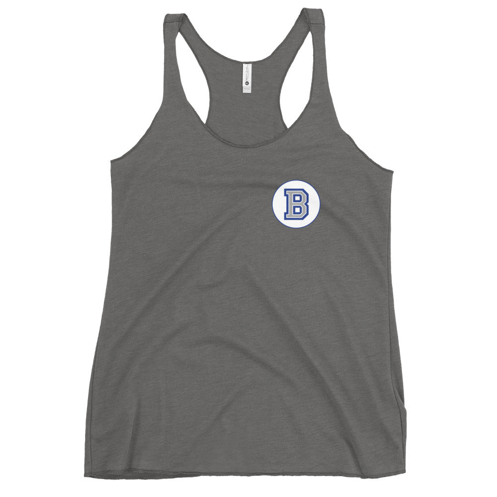 Performance | Thin Racerback Tank Top | Bronxville | Badge Logo