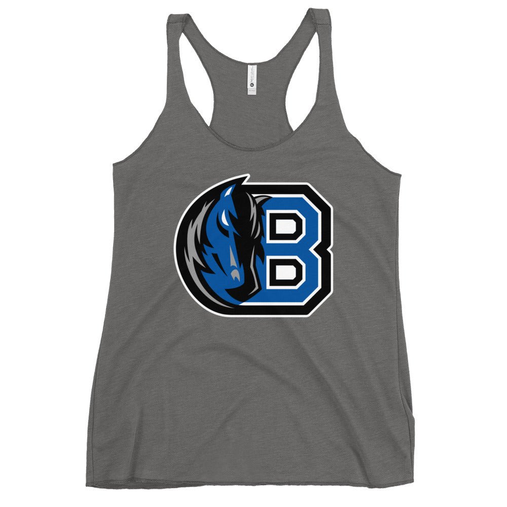 Performance | Thin Racerback Tank Top | Bronxville | Crest Logo