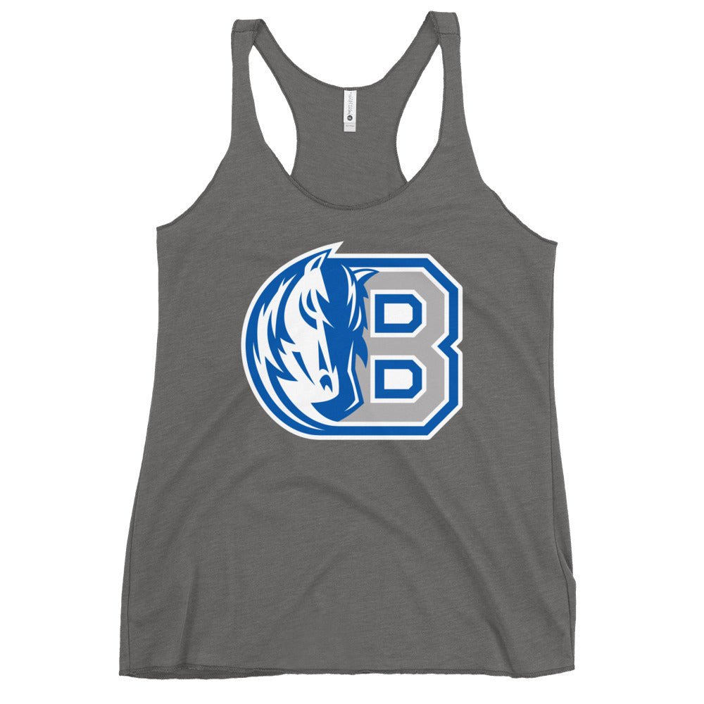 Performance | Thin Racerback Tank Top | Bronxville | Emblem Logo