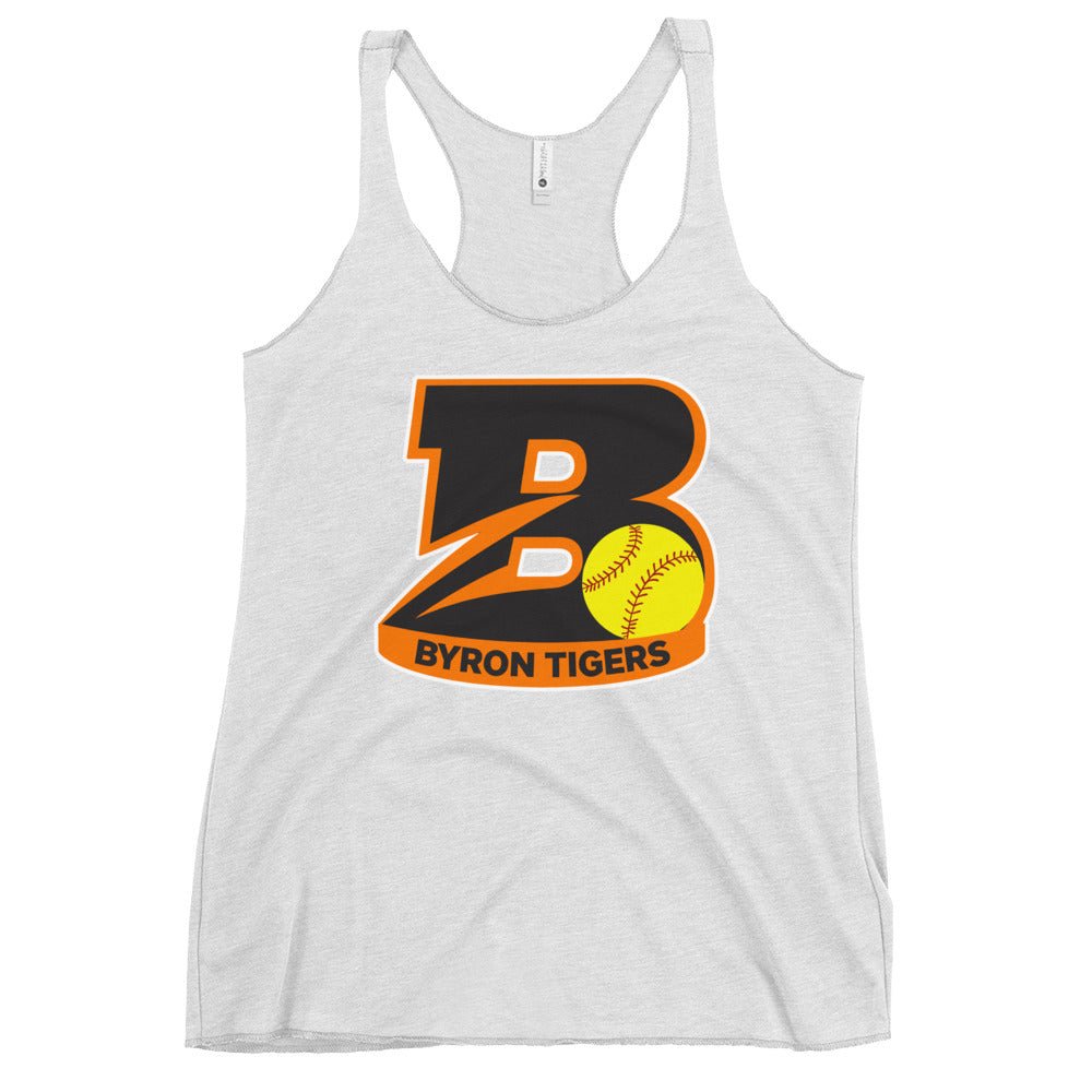 Performance | Thin Racerback Tank Top | Byron High School Softball | Softball Logo