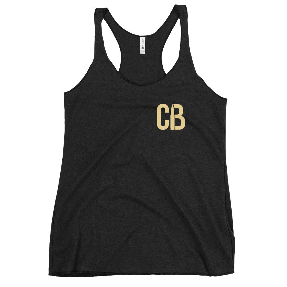 Performance | Thin Racerback Tank Top | Caliber Baseball | Mark Logo