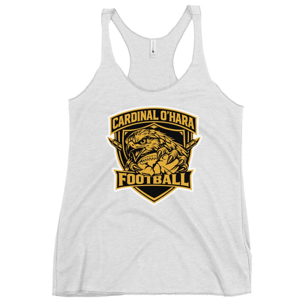 Performance | Thin Racerback Tank Top | Cardinal Ohara Hawks | Shield Logo