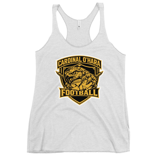 Performance | Thin Racerback Tank Top | Cardinal Ohara Hawks | Shield Logo
