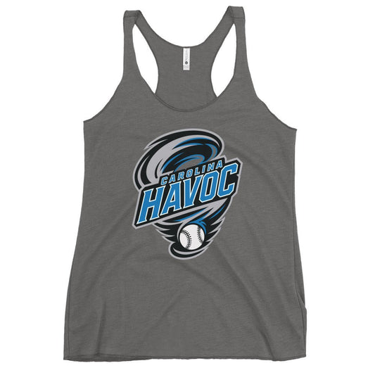 Performance | Thin Racerback Tank Top | Carolina Havoc | Twister League Crest Logo