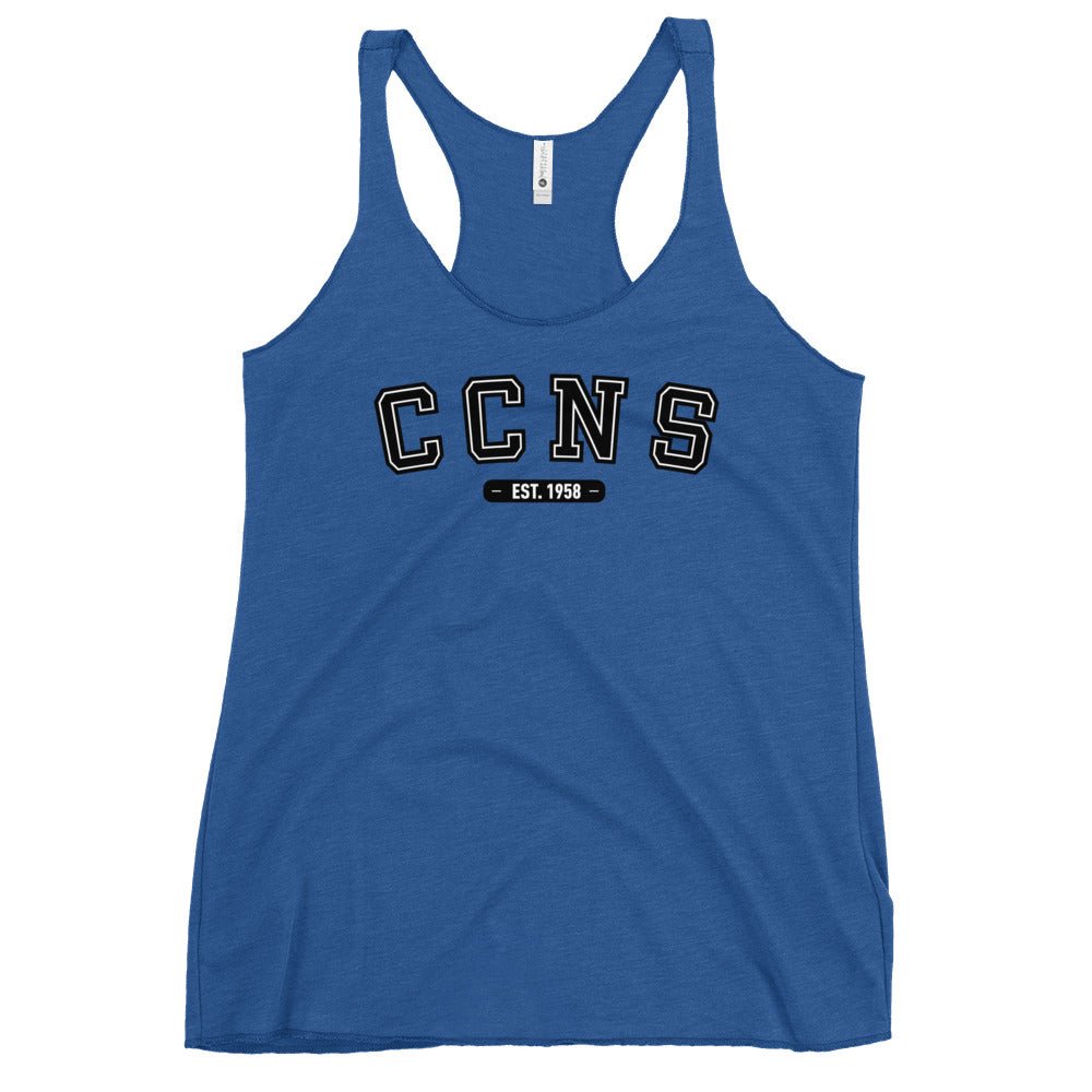 Performance | Thin Racerback Tank Top | CCNS | Script Logo