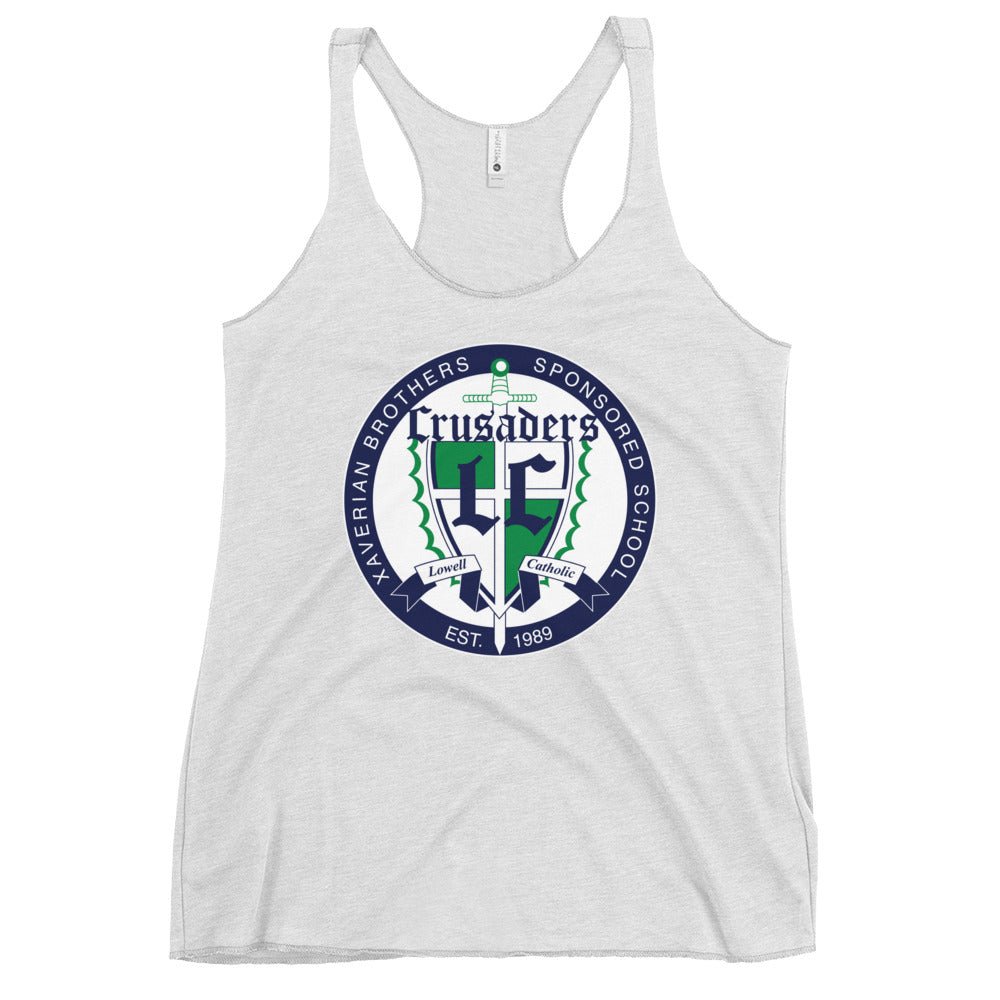 Performance | Thin Racerback Tank Top | Cheer | Badge Logo