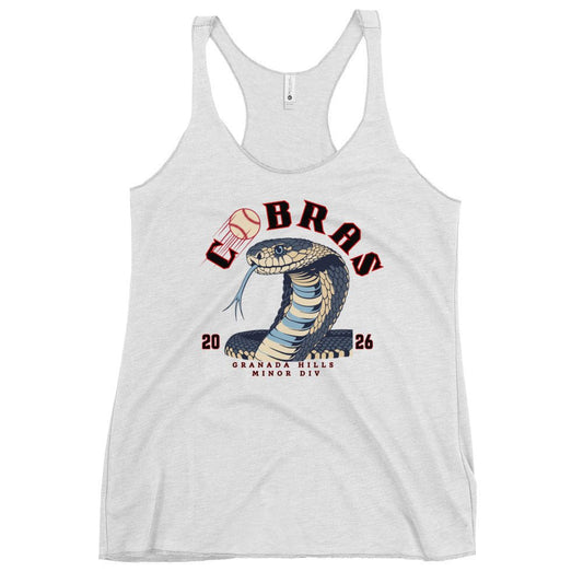 Performance | Thin Racerback Tank Top | Cobras '26 | Minor Div Logo
