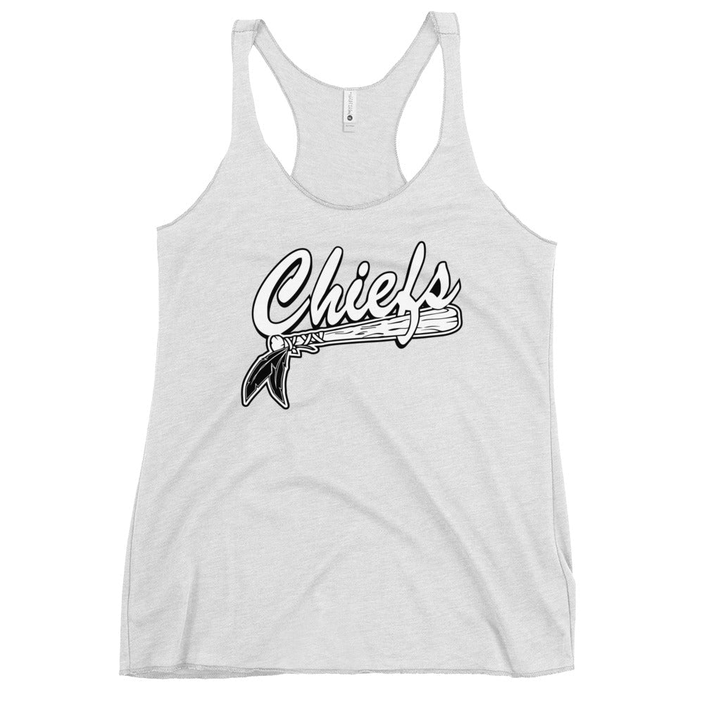 Performance | Thin Racerback Tank Top | Connetquot Chiefs | Letter Crest Logo