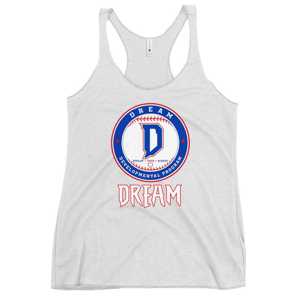 Performance | Thin Racerback Tank Top | Dream Developmental Program | Valor Logo