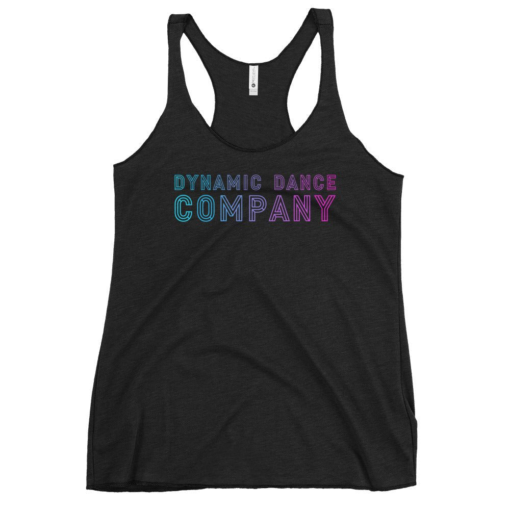 Performance | Thin Racerback Tank Top | Dynamic Dance Company | Logo