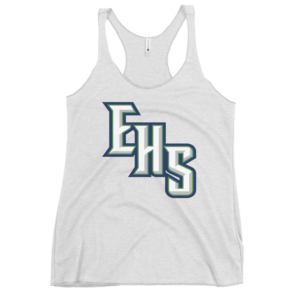 Performance | Thin Racerback Tank Top | Emerald High School Baseball | EHS Logo