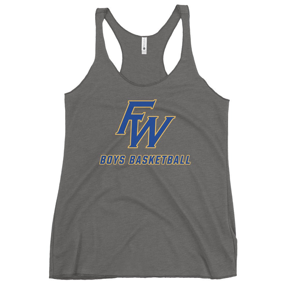 Performance | Thin Racerback Tank Top | Fayette Ware Boys Basketball | FW Crest Logo