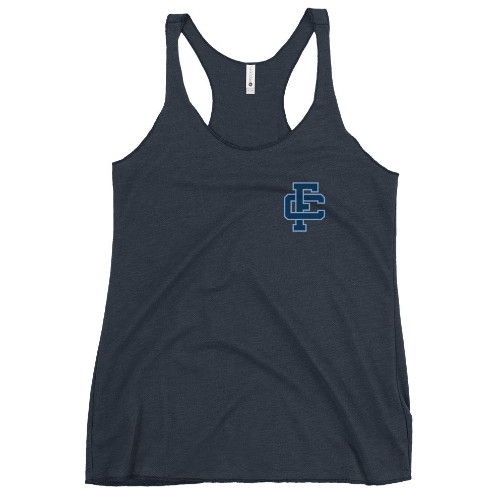 Performance | Thin Racerback Tank Top | Fellowship Christian School | Vanguard Crest Logo