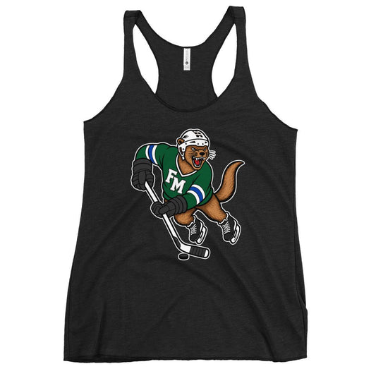 Performance | Thin Racerback Tank Top | Fighting Mongooses Hockey Club | Vanguard Otters Logo