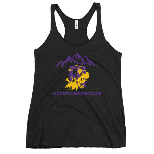 Performance | Thin Racerback Tank Top | Friday Harbor High School Mountaineers Club | Mountaineers Logo