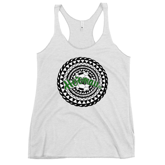 Performance | Thin Racerback Tank Top | Hoomau FC | Emblem Logo