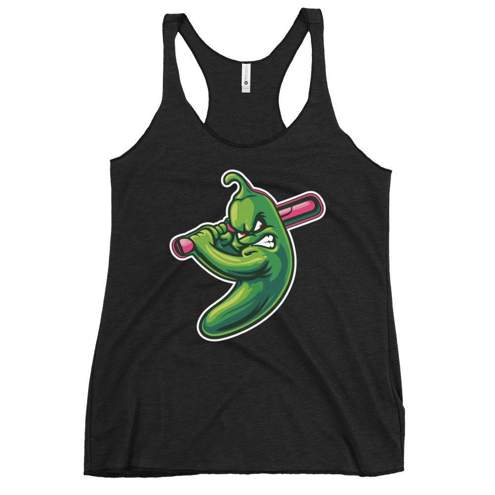 Performance | Thin Racerback Tank Top | Jalapenos Baseball