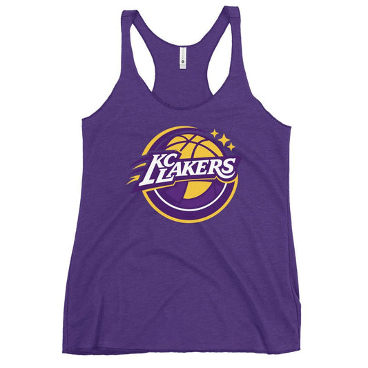 Performance | Thin Racerback Tank Top | KC LAKERS - TGTI | Crest Logo