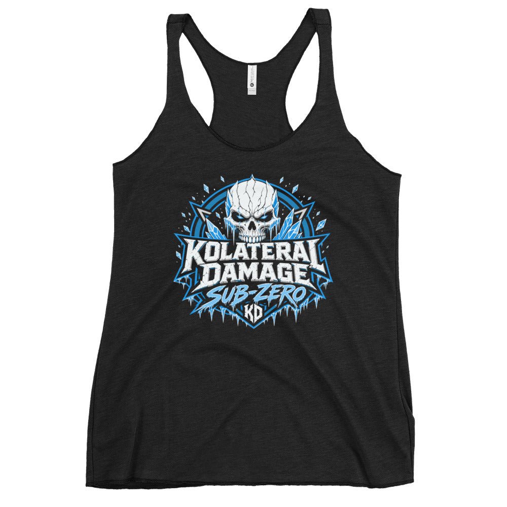 Performance | Thin Racerback Tank Top | Kolateral Damage E-Sports | Shield Logo