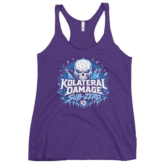 Performance | Thin Racerback Tank Top | Kolateral Damage E-Sports | Shield Logo