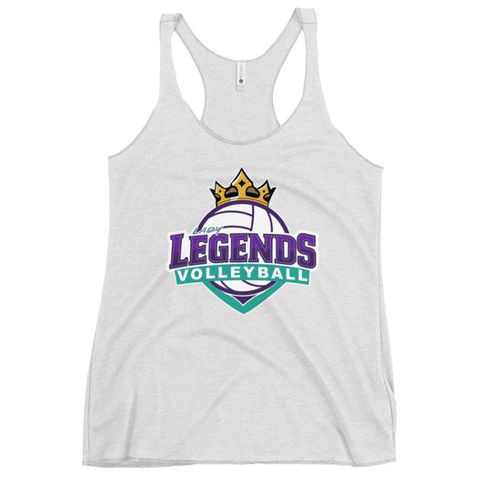 Performance | Thin Racerback Tank Top | Lady Legends Volleyball | Crown Logo