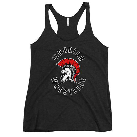 Performance | Thin Racerback Tank Top | Lafayette Warrior Youth Wrestling | Crest Logo