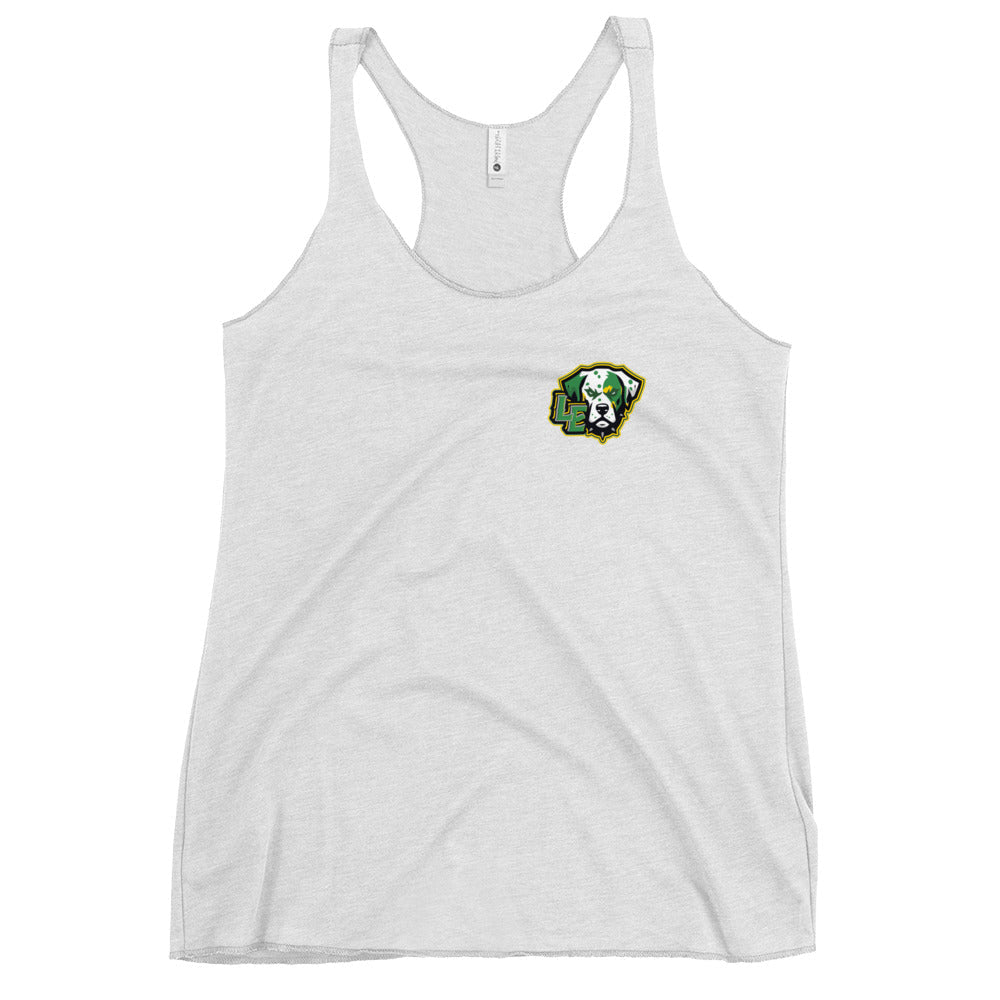 Performance | Thin Racerback Tank Top | Lake Erie Power Pines | LE Mascot Logo