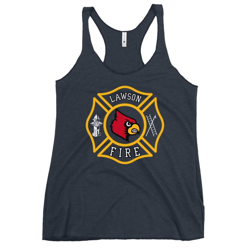 Performance | Thin Racerback Tank Top | Lawson Fire Department | Crest Logo