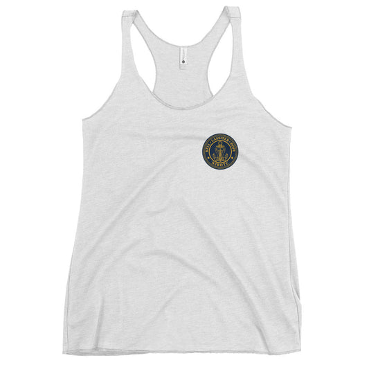 Performance | Thin Racerback Tank Top | LPK NJROTC | Emblem Logo