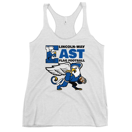 Performance | Thin Racerback Tank Top | LWE Flag Football | Vanguard Logo
