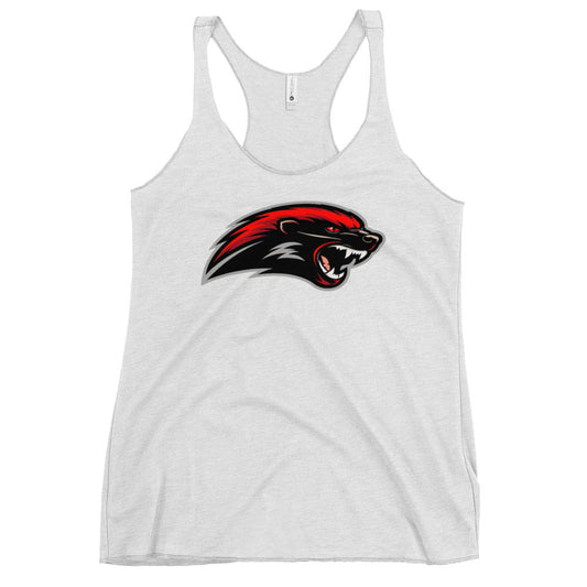 Performance | Thin Racerback Tank Top | Midwest Badgers | Emblem Logo