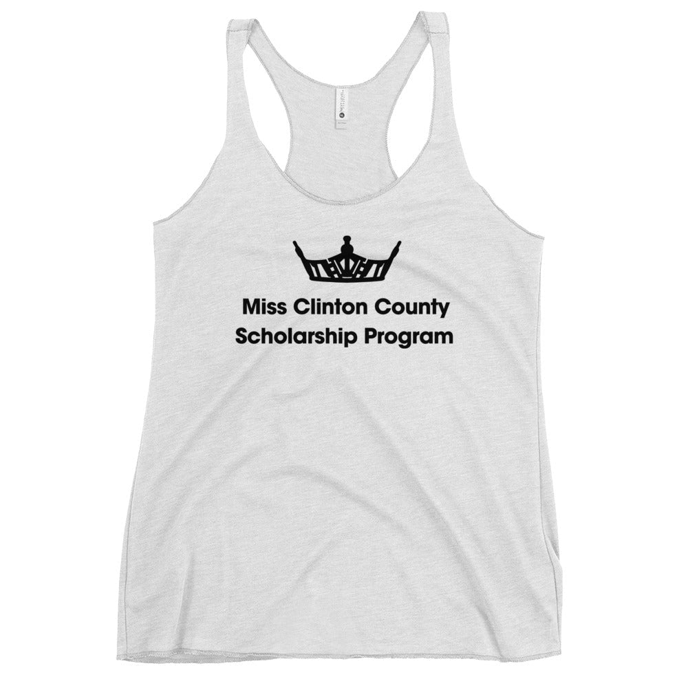 Performance | Thin Racerback Tank Top | Miss Clinton County Scholarship Program