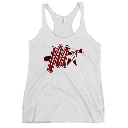 Performance | Thin Racerback Tank Top | Mohawks Baseball 8u | Crrest Logo