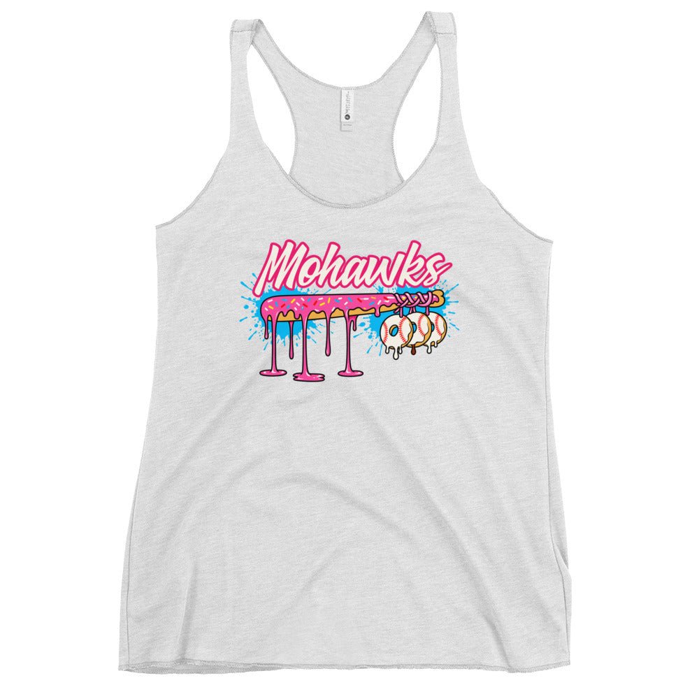 Performance | Thin Racerback Tank Top | Mohawks | Pink Batters Logo