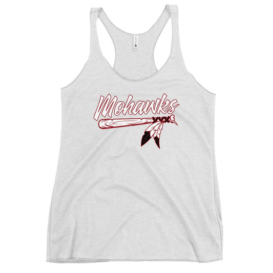 Performance | Thin Racerback Tank Top | Mohawks | Victory Feather Logo