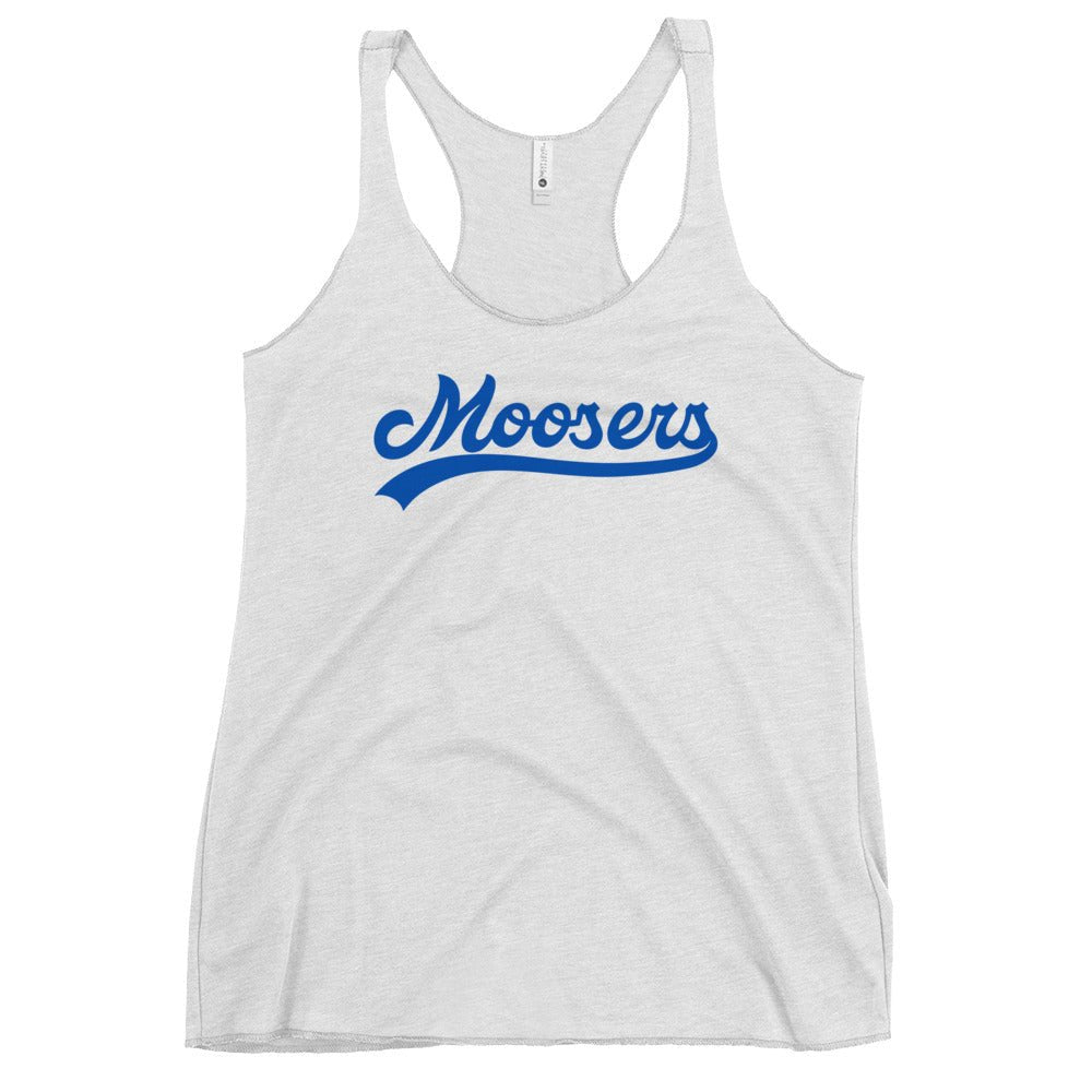Performance | Thin Racerback Tank Top | Moosers | Fontmark Logo