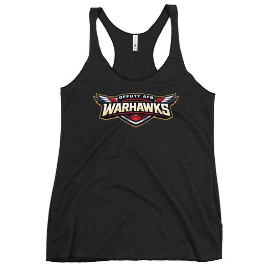 Performance | Thin Racerback Tank Top | Offutt AFB Warhawks | Mark Logo