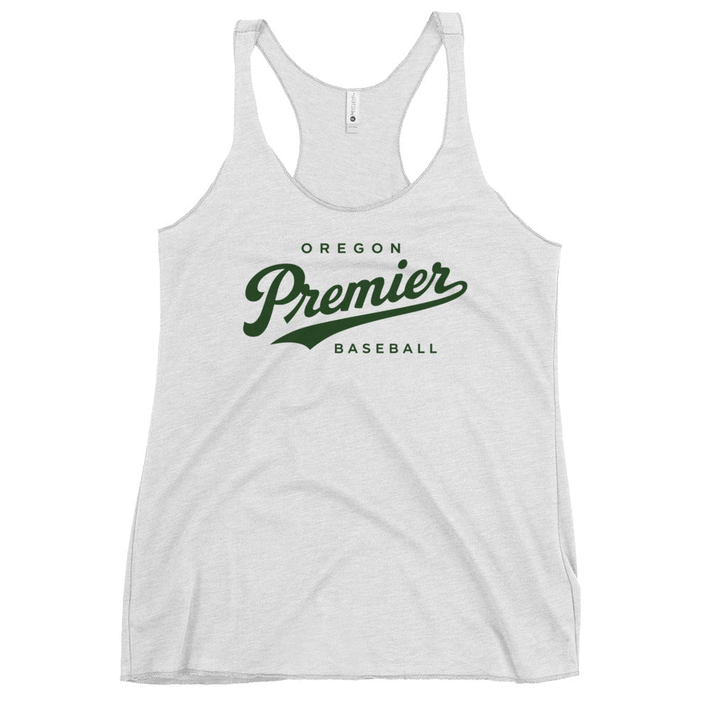 Performance | Thin Racerback Tank Top | Oregon Premier Baseball | Premier Logo