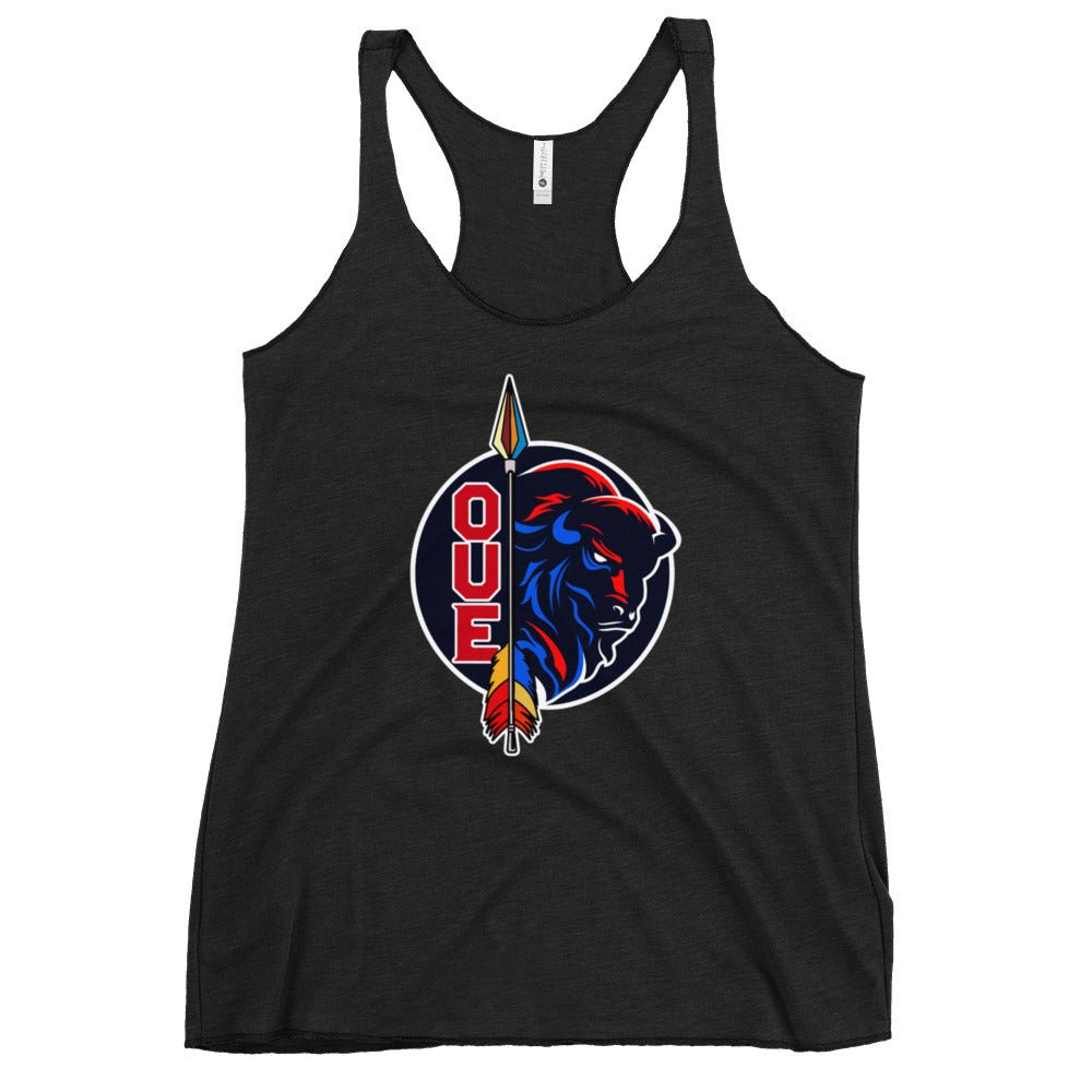 Performance | Thin Racerback Tank Top | OUE | Badge Logo