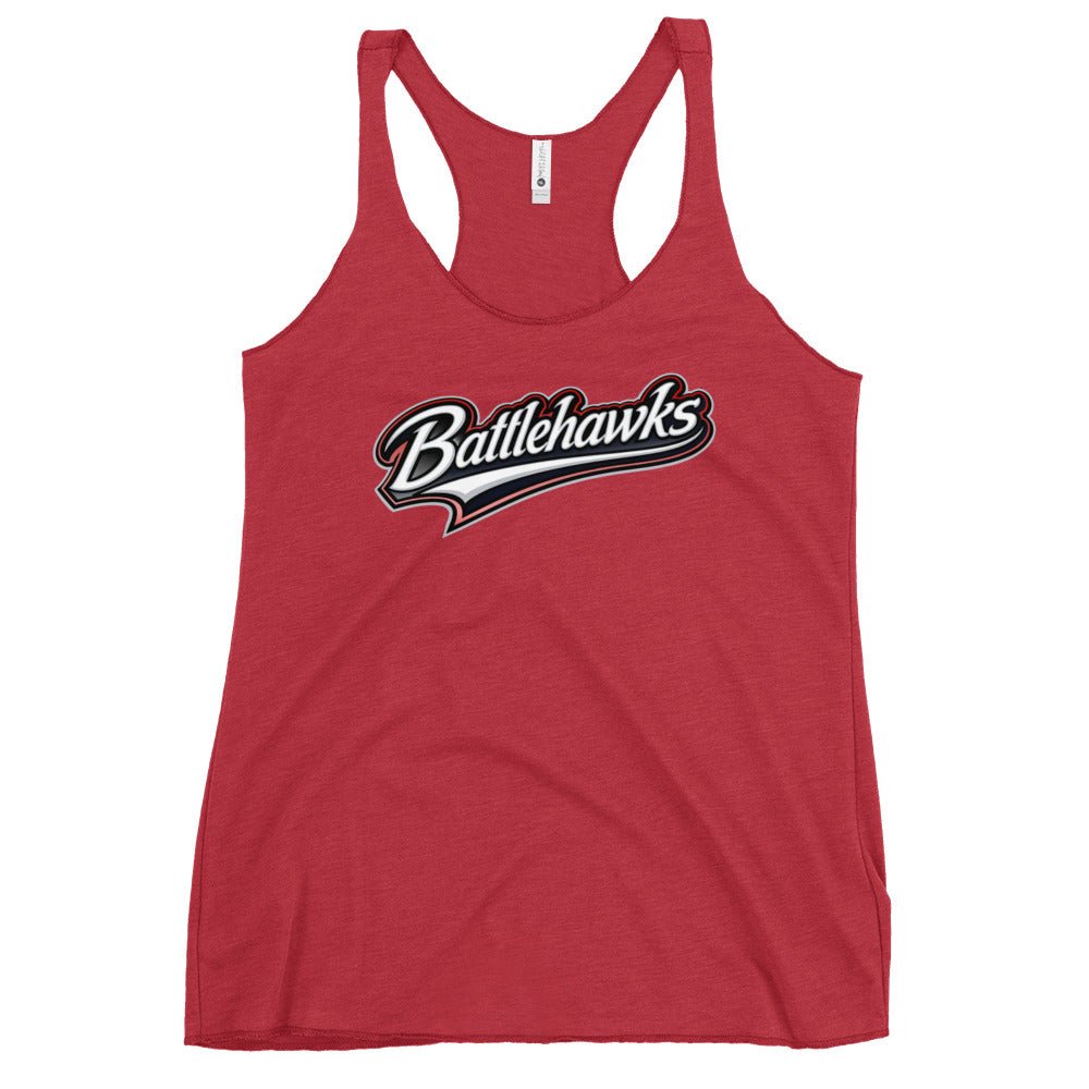 Performance | Thin Racerback Tank Top | Oxford Battlehawks 13U | Mark Logo