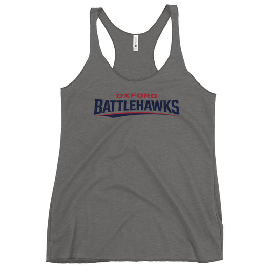 Performance | Thin Racerback Tank Top | Oxford Battlehawks 13U | Raptor Logo