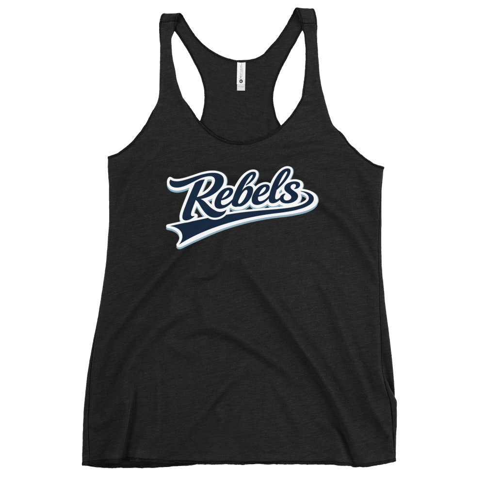 Performance | Thin Racerback Tank Top | Oxford Rebels 12U | Mark Logo